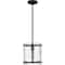 Quoizel Fortress 1-Light Earth Black Mini Pendant FTS1509EK - alternate 4